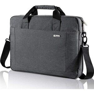 Laptop Bag Case 17 17.3 Inch Computer Sleeve Messenger Bag with Shoulder